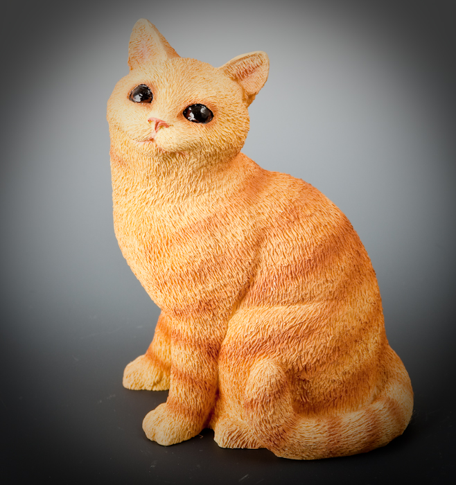 Stone Resin Cat Figurines